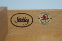 75131: STICKLEY Mission Oak Flip Top Harvest Conso