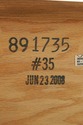 75131: STICKLEY Mission Oak Flip Top Harvest Conso