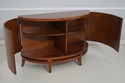 L74504: CENTURY Omni Collection Burl Walnut Modern