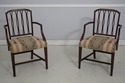 L73997: Set of 6 Federal Mahogany Vintage Dining R