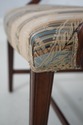 L73997: Set of 6 Federal Mahogany Vintage Dining R