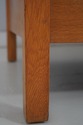 75091: STICKLEY Spindle Mission Oak Upholstered So