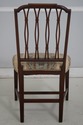 L73997: Set of 6 Federal Mahogany Vintage Dining R