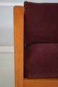 75091: STICKLEY Spindle Mission Oak Upholstered So