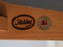 75091: STICKLEY Spindle Mission Oak Upholstered So