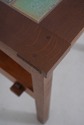 74566: STICKLEY Tile Top Mission Oak Lamp Table