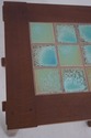 74566: STICKLEY Tile Top Mission Oak Lamp Table