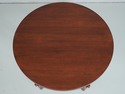 75096: STICKLEY Round Gustav Mission Oak Library D