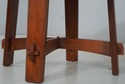 75096: STICKLEY Round Gustav Mission Oak Library D