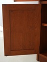 75105: STICKLEY Arts & Crafts Cherry 2 Door Curio 