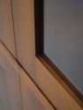 75105: STICKLEY Arts & Crafts Cherry 2 Door Curio 