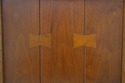 75105: STICKLEY Arts & Crafts Cherry 2 Door Curio 