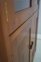 75105: STICKLEY Arts & Crafts Cherry 2 Door Curio 