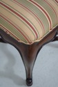 L75195: Pair French Louis XV Style Cherry Upholste