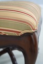 L75195: Pair French Louis XV Style Cherry Upholste
