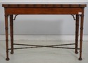 L74594: THEODORE ALEXANDER Mahogany Bamboo Form Co