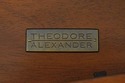 L74594: THEODORE ALEXANDER Mahogany Bamboo Form Co