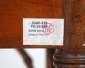 L74594: THEODORE ALEXANDER Mahogany Bamboo Form Co