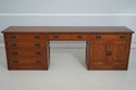 75110: STICKLEY Mission Oak Kneehole Office Creden