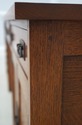 75110: STICKLEY Mission Oak Kneehole Office Creden