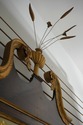 75255: Antique Early 19th C. Eglomise Panel Mahoga