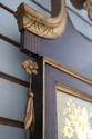 75255: Antique Early 19th C. Eglomise Panel Mahoga