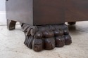 F62713: BREITINGER & SONS Column Side Mahogany Gra