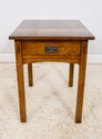 70231: STICKLEY Mission Oak 1 Drawer Lamp Table