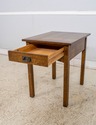 70231: STICKLEY Mission Oak 1 Drawer Lamp Table