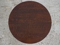 F74874: STICKLEY Antique Round Mission Oak Table