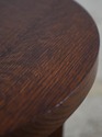 F74874: STICKLEY Antique Round Mission Oak Table