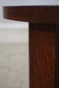 F74874: STICKLEY Antique Round Mission Oak Table