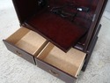 74908: MAITLAND SMITH Leather Book Spline TV Cabin