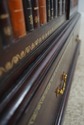 74908: MAITLAND SMITH Leather Book Spline TV Cabin