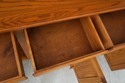 74870: Country Oak 2 Piece Stepback Cupboard Hutch