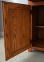 74870: Country Oak 2 Piece Stepback Cupboard Hutch