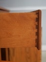 74870: Country Oak 2 Piece Stepback Cupboard Hutch