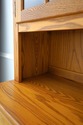 74870: Country Oak 2 Piece Stepback Cupboard Hutch