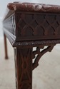 L74783: HENREDON Chippendale Marble Top Mahogany C