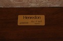 L74783: HENREDON Chippendale Marble Top Mahogany C