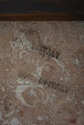 L74783: HENREDON Chippendale Marble Top Mahogany C