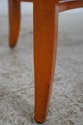 L74897: English Yew Wood Oval Coffee Cocktail Tabl
