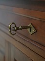 L74904: STICKLEY Regency Style Cherry Slide Open T