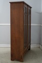 74801: STICKLEY 2 Door Mission Oak Leaded Door Boo