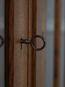 74801: STICKLEY 2 Door Mission Oak Leaded Door Boo