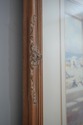 F74716: Framed French Print Figures On A Veranda B