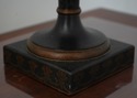 LF74740: WILDWOOD ACCENTS Black Metal Urn Toleware