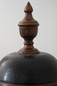 LF74740: WILDWOOD ACCENTS Black Metal Urn Toleware