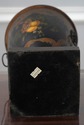 LF74740: WILDWOOD ACCENTS Black Metal Urn Toleware