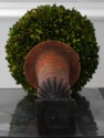 F74734: Pair Of WILDWOOD ACCENTS Topiary Urns